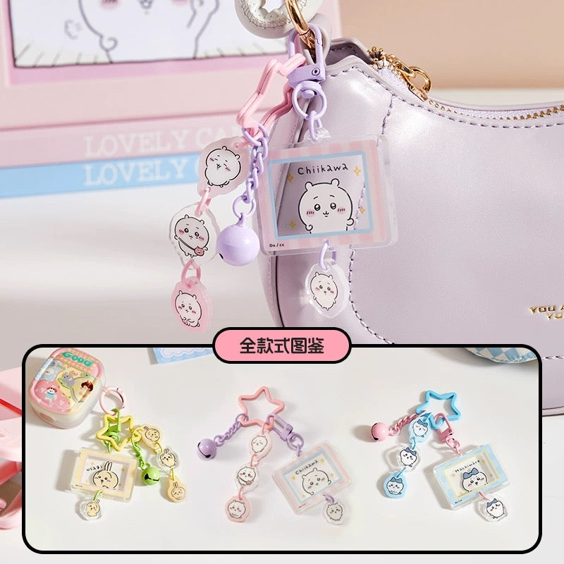 ChiiKawa X Miniso | ChiiKawa Hachiware Usagi Star Acrylic Keychain - Kawaii items Room Decoration