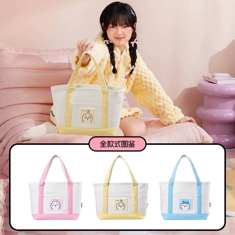 ChiiKawa X Miniso | ChiiKawa Hachiware Usagi Tote Bag - Kawaii items Room Decoration