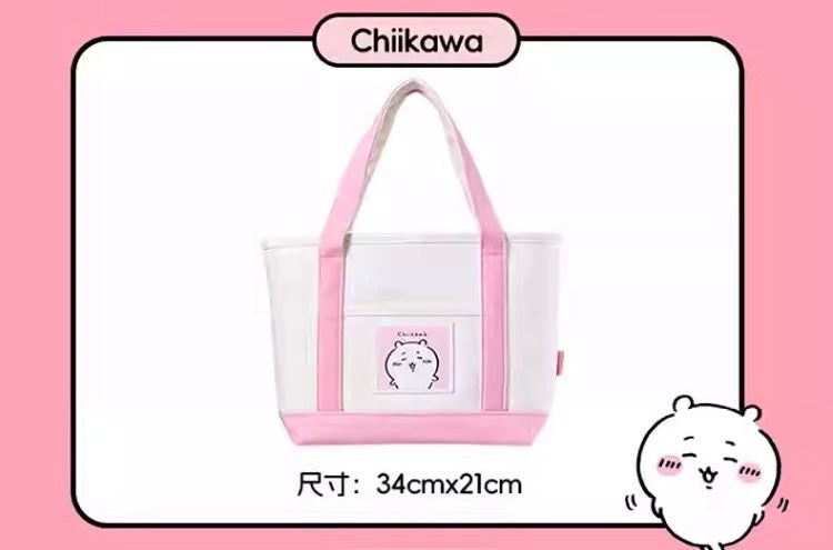 ChiiKawa X Miniso | ChiiKawa Hachiware Usagi Tote Bag - Kawaii items Room Decoration