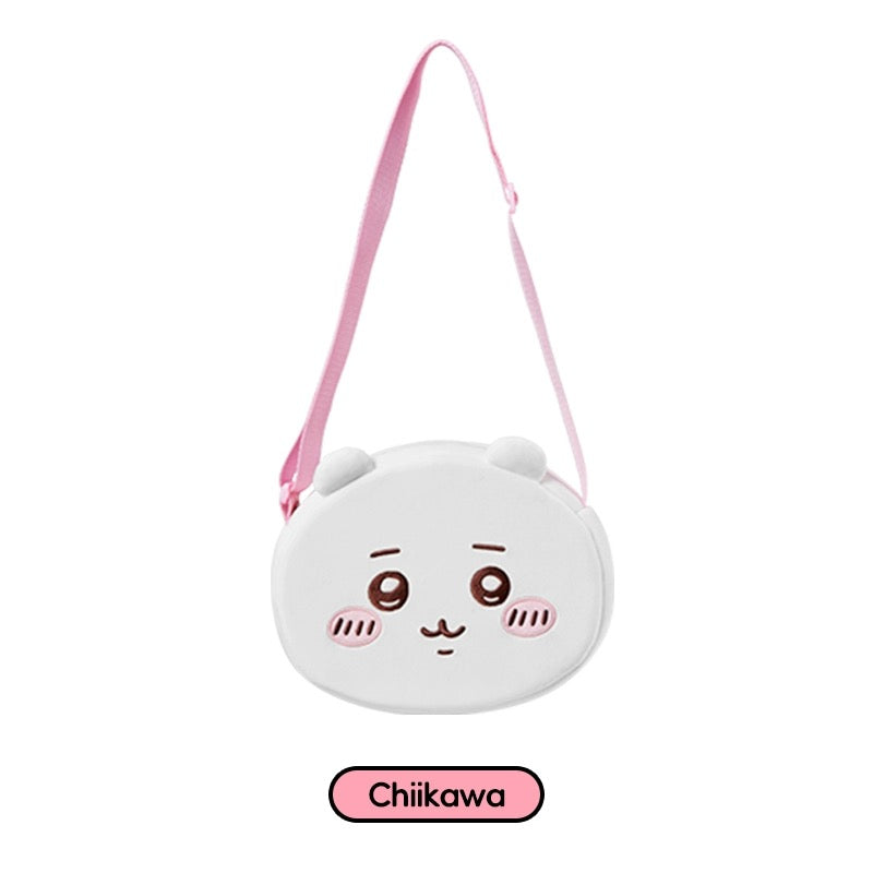 ChiiKawa X Miniso | ChiiKawa Hachiware Usagi Big Head Shoulder Bag - Kawaii items Room Decoration