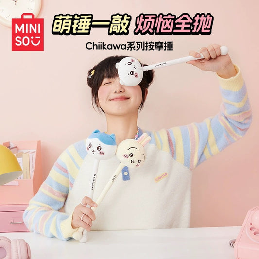 ChiiKawa X Miniso | ChiiKawa Hachiware Usagi Massage Stick - Kawaii Massager items Room Decoration