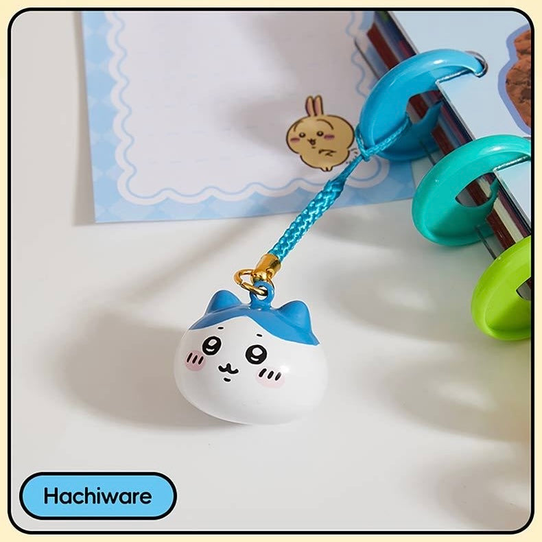 ChiiKawa X Miniso | ChiiKawa Hachiware Usagi Water Sound Bell Lanyards - Kawaii items Room Decoration