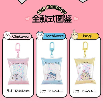 ChiiKawa X Miniso | ChiiKawa Hachiware Usagi Shake Keychain - Kawaii items Room Decoration