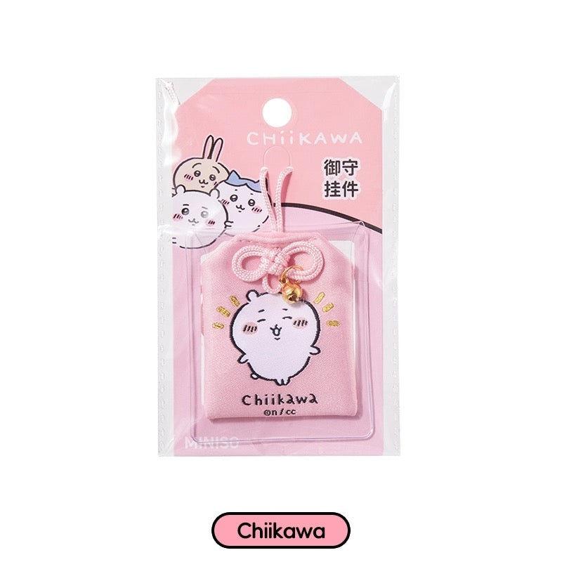 ChiiKawa X Miniso | ChiiKawa Hachiware Usagi Omamori - Lucky Hope Kawaii items Room Decoration doll