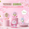 ChiiKawa X Miniso Sakura Limited Series | ChiiKawa Hachiware Usagi Momonga - Plastic Badge with Acrylic Stand Kawaii Items Room Decoration Item