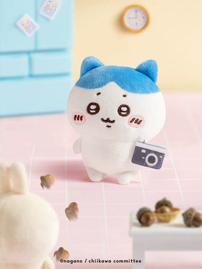 ChiiKawa X Miniso Mini Guardian Series | ChiiKawa Hachiware Usagi Momonga Kurimanju Rakko - Plush Doll Refrigerator Magnet Kawaii Items Room Decoration Doll