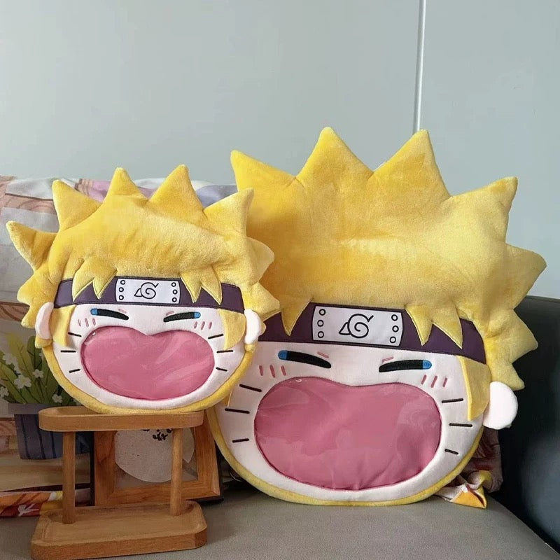 Japanese Anime Naruto Ninja | Naruto Kakashi Sakura Hinata Cute Icon Itabag Backpack and Crossbody Bag - Cute Kawaii Item - KawaiiGiftLand