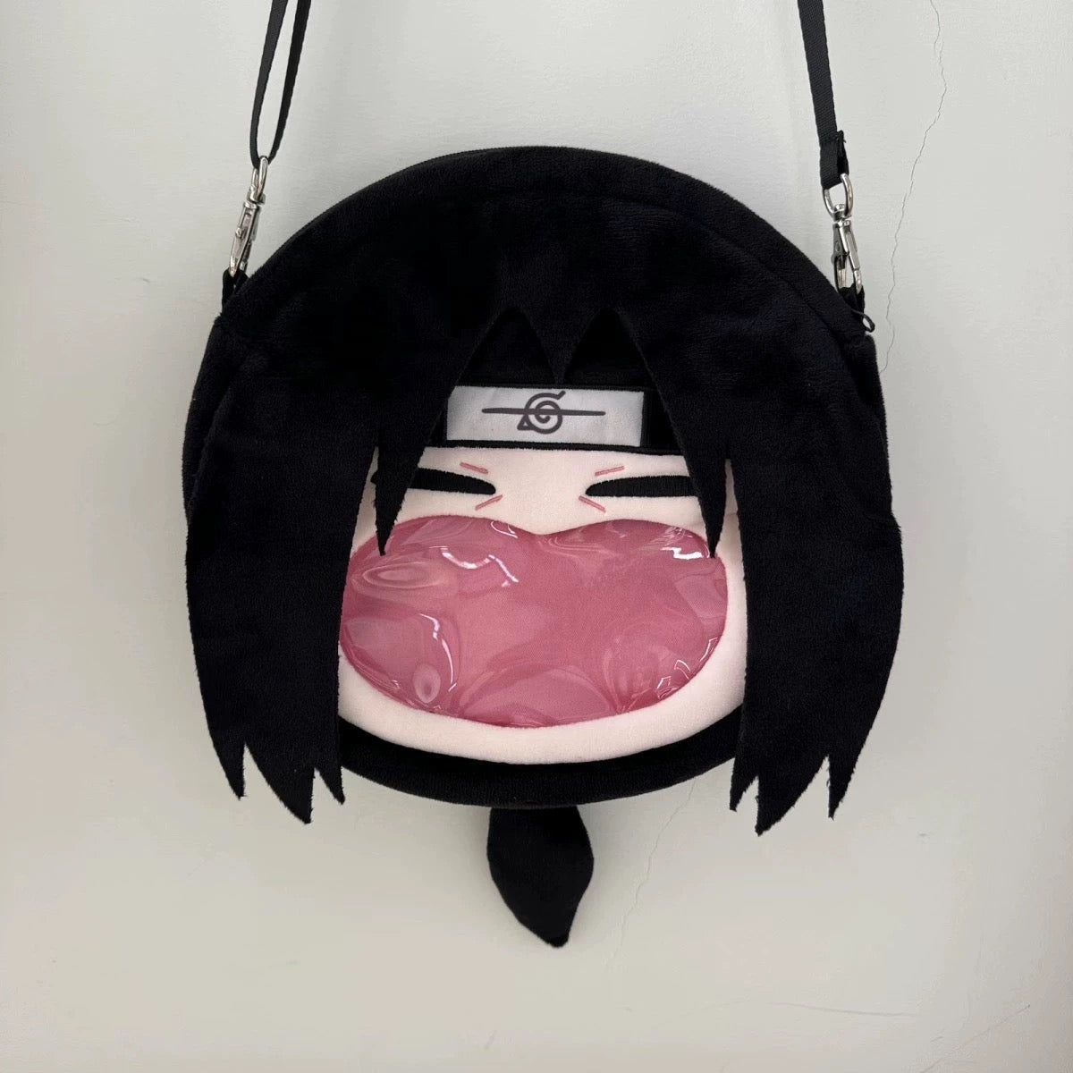 Japanese Anime Naruto Ninja | Uchiha Family Cute Icon Itabag Backpack and Crossbody Bag - Cute Kawaii Item - KawaiiGiftLand