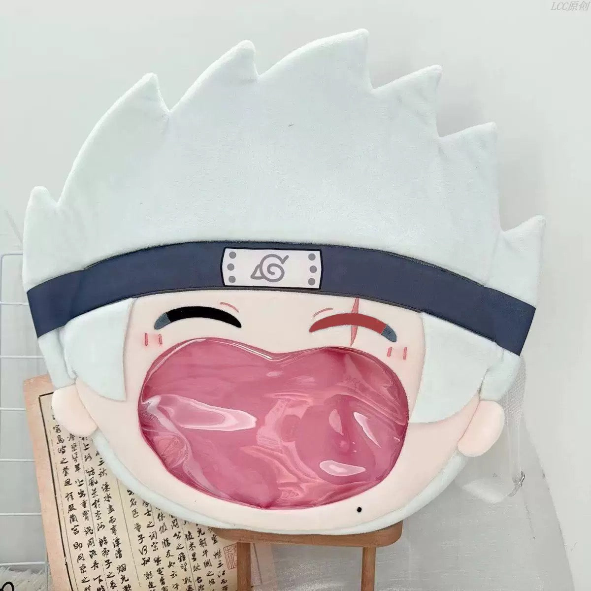 Japanese Anime Naruto Ninja | Naruto Kakashi Sakura Hinata Cute Icon Itabag Backpack and Crossbody Bag - Cute Kawaii Item - KawaiiGiftLand