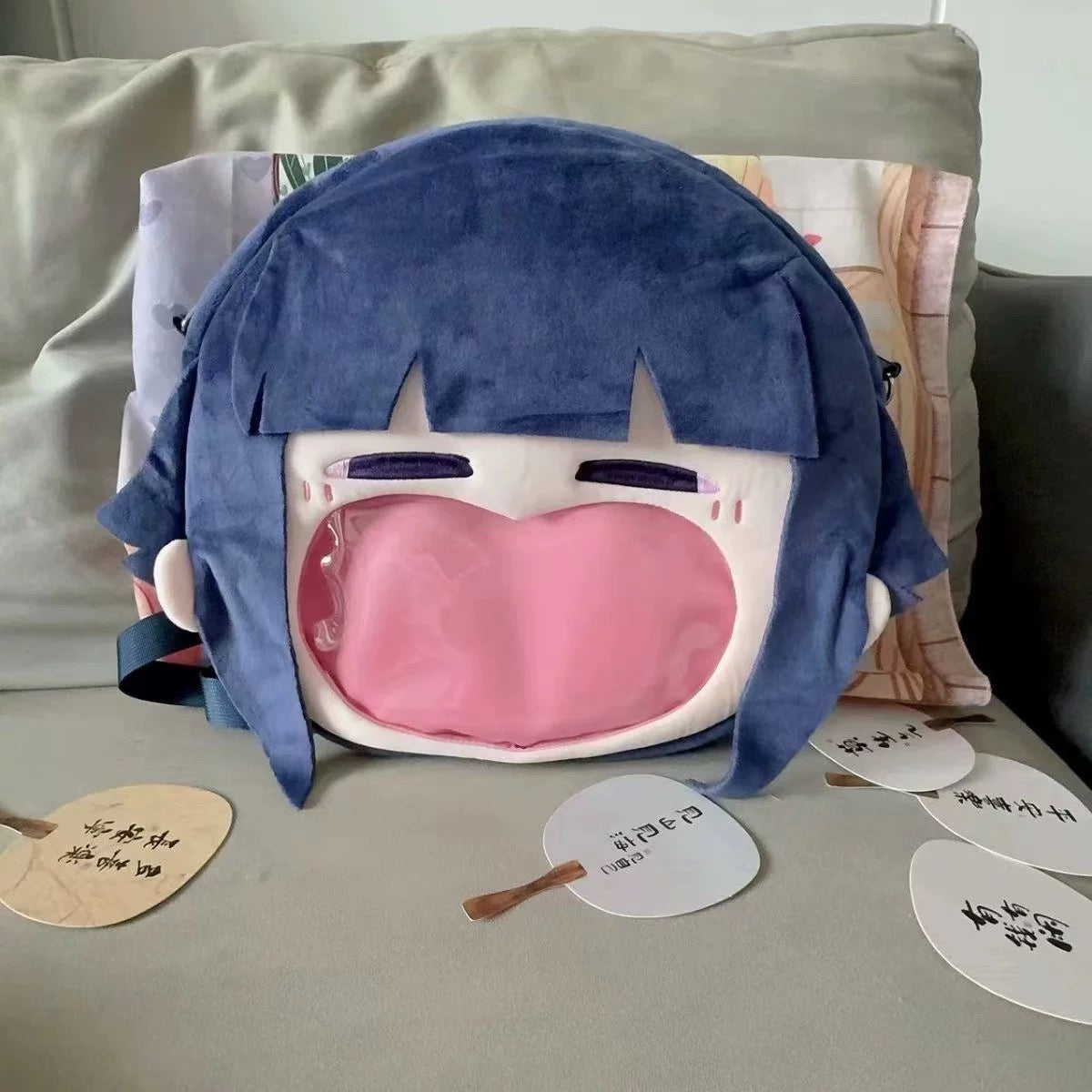 Japanese Anime Naruto Ninja | Naruto Kakashi Sakura Hinata Cute Icon Itabag Backpack and Crossbody Bag - Cute Kawaii Item - KawaiiGiftLand