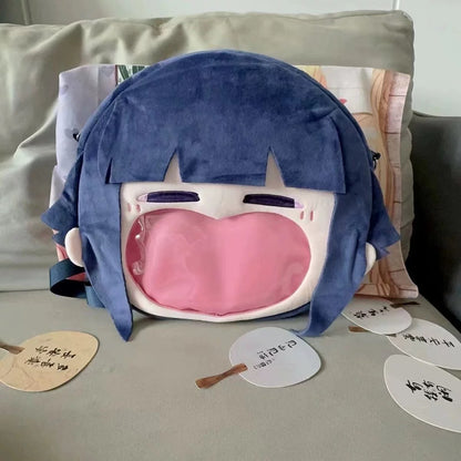 Japanese Anime Naruto Ninja | Naruto Kakashi Sakura Hinata Cute Icon Itabag Backpack and Crossbody Bag - Cute Kawaii Item - KawaiiGiftLand