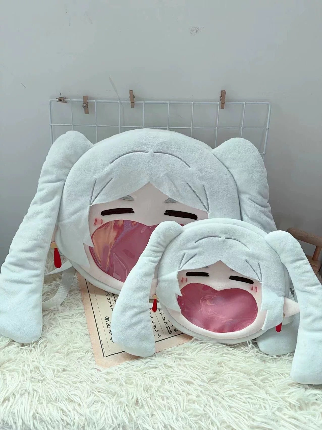 Japanese Anime FRIEREN | Frieren Cute Icon Itabag Backpack and Crossbody Bag - Cute Kawaii Item