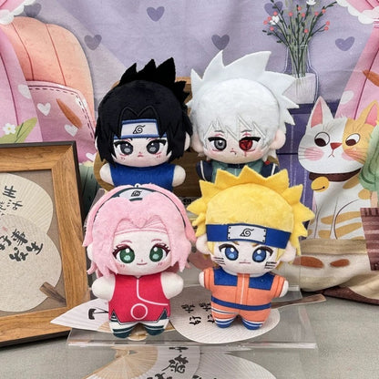 Japanese Anime Naruto Ninja | Naruto Sasuke Sakura Kakashi Cute Kawaii 10cm Seastar Doll - Cute Kawaii Item