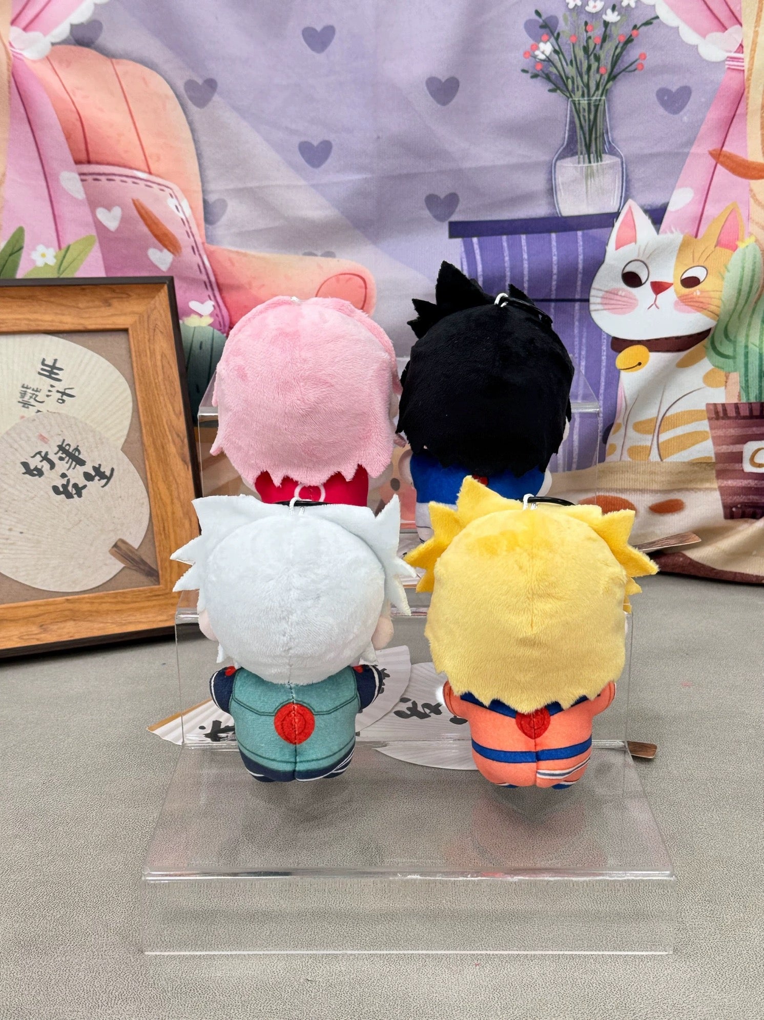 Japanese Anime Naruto Ninja | Naruto Sasuke Sakura Kakashi Cute Kawaii 10cm Seastar Doll - Cute Kawaii Item - KawaiiGiftLand