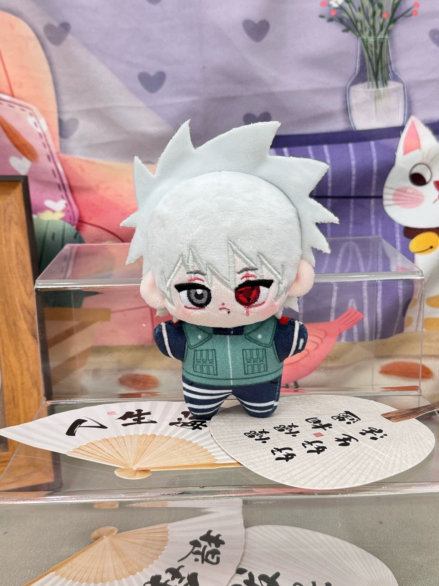 Japanese Anime Naruto Ninja | Naruto Sasuke Sakura Kakashi Cute Kawaii 10cm Seastar Doll - Cute Kawaii Item - KawaiiGiftLand