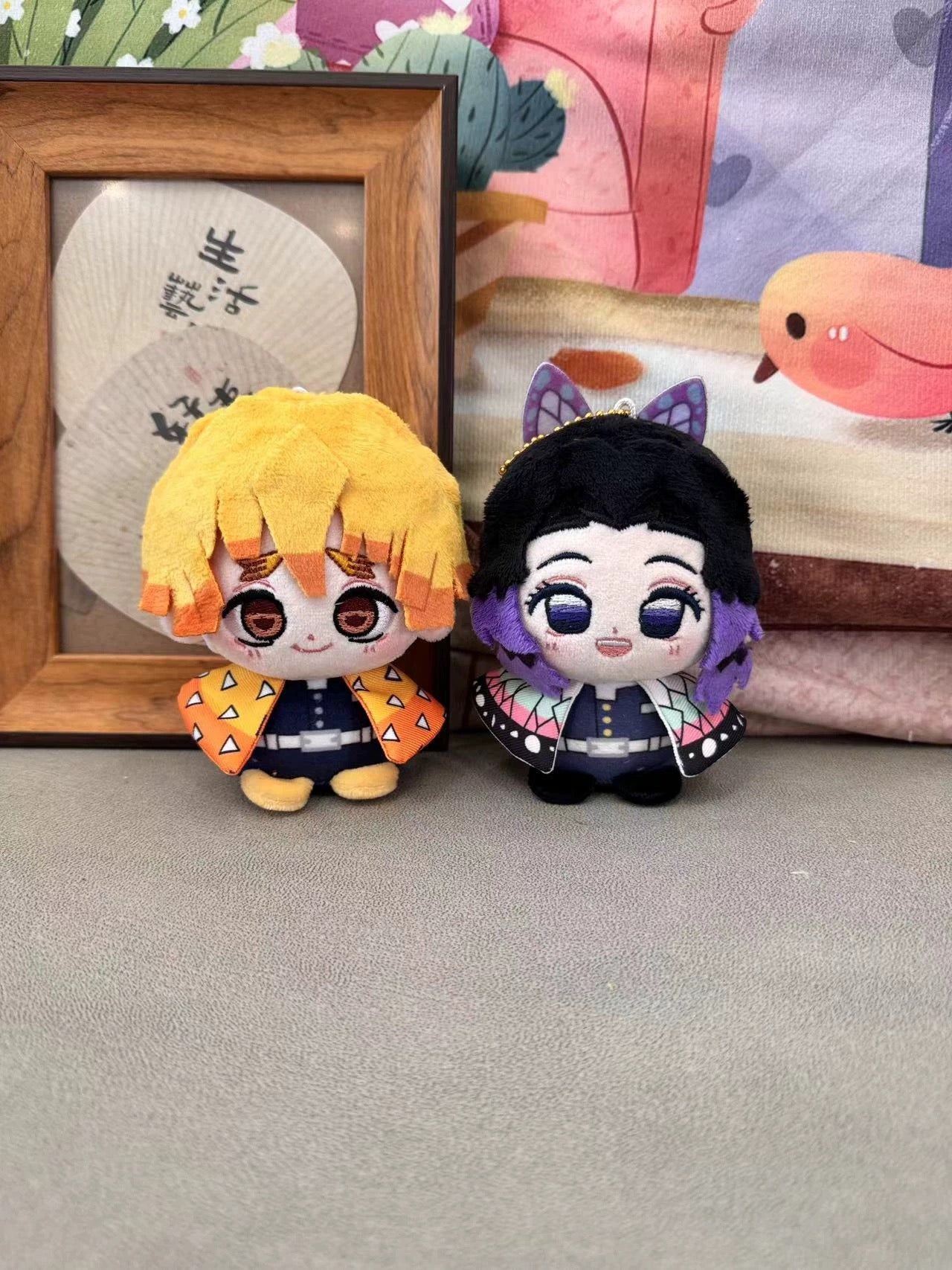 Japanese Anime Kimetsu no Yaiba Demon Slayer | Zenitsu Shinobu Mitsuri Obanai Cute Kawaii 10cm Seastar Doll - Cute Kawaii Item - KawaiiGiftLand