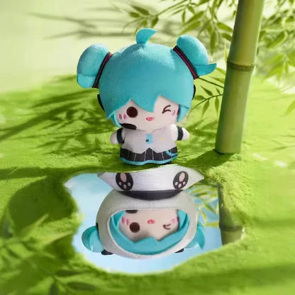 LDCX x Miku Rainy Day Series | Miku Animal Raincoat Plush Doll Keychain - Japan Virtual Singer Cute Kawaii Mini Doll Mystery Blind Box