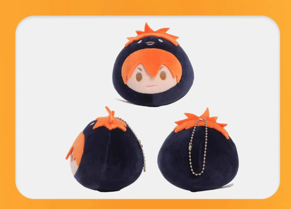 GuGuGuGu X Haikyu!! | Volleyball Player Hinata Kageyama Tsukishima Kozume Kuroo - Cute Plush Icon Doll Keychain Collectable Toys - KawaiiGiftLand