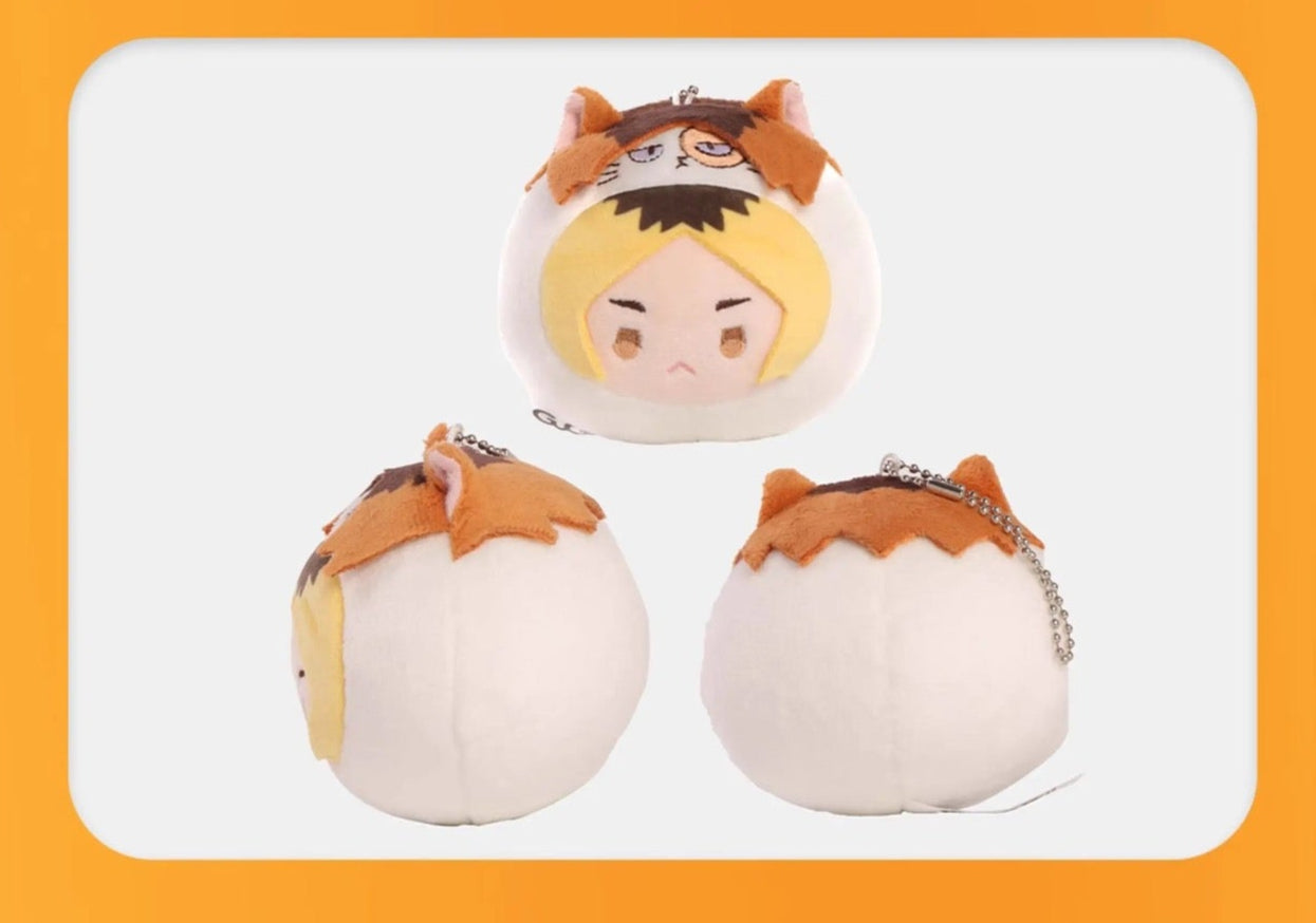 GuGuGuGu X Haikyu!! | Volleyball Player Hinata Kageyama Tsukishima Kozume Kuroo - Cute Plush Icon Doll Keychain Collectable Toys - KawaiiGiftLand