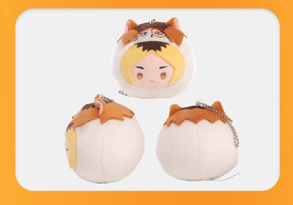 GuGuGuGu X Haikyu!! | Volleyball Player Hinata Kageyama Tsukishima Kozume Kuroo - Cute Plush Icon Doll Keychain Collectable Toys - KawaiiGiftLand