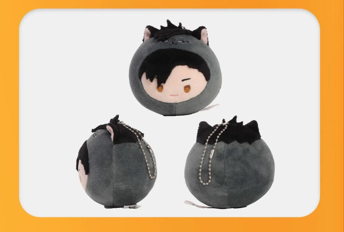 GuGuGuGu X Haikyu!! | Volleyball Player Hinata Kageyama Tsukishima Kozume Kuroo - Cute Plush Icon Doll Keychain Collectable Toys - KawaiiGiftLand