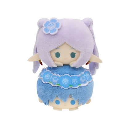 Nullset X FRIEREN Mini Stack On Head Series | Frieren Fern Stark Himmel Serie - Plush Mini Doll Keychain Collectable Toys