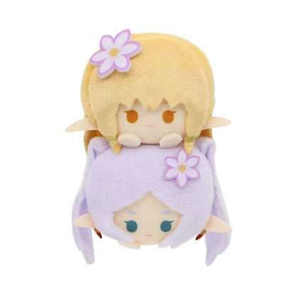 Nullset X FRIEREN Mini Stack On Head Series | Frieren Fern Stark Himmel Serie - Plush Mini Doll Keychain Collectable Toys - KawaiiGiftLand