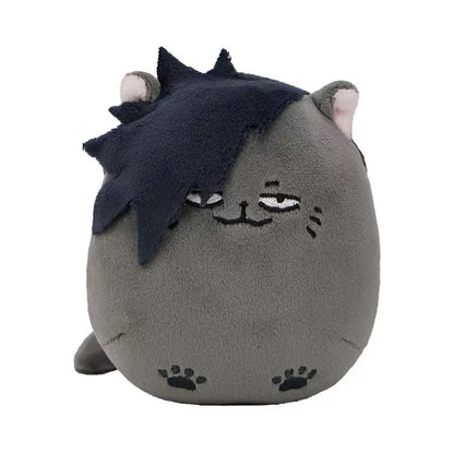 GONG X Haikyu!! | Volleyball Player Hinata Kageyama Kozume Kuroo - Plush Cute Animal Cat and Bird Fidget Doll Toy Collectable Toys - KawaiiGiftLand