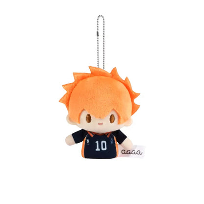 GuGuGuGu X Haikyu!! | Volleyball Player Hinata Kageyama Tsukishima Kozume Kuroo - Plush Cute Mini Finger Doll Keychain Collectable Toys - KawaiiGiftLand