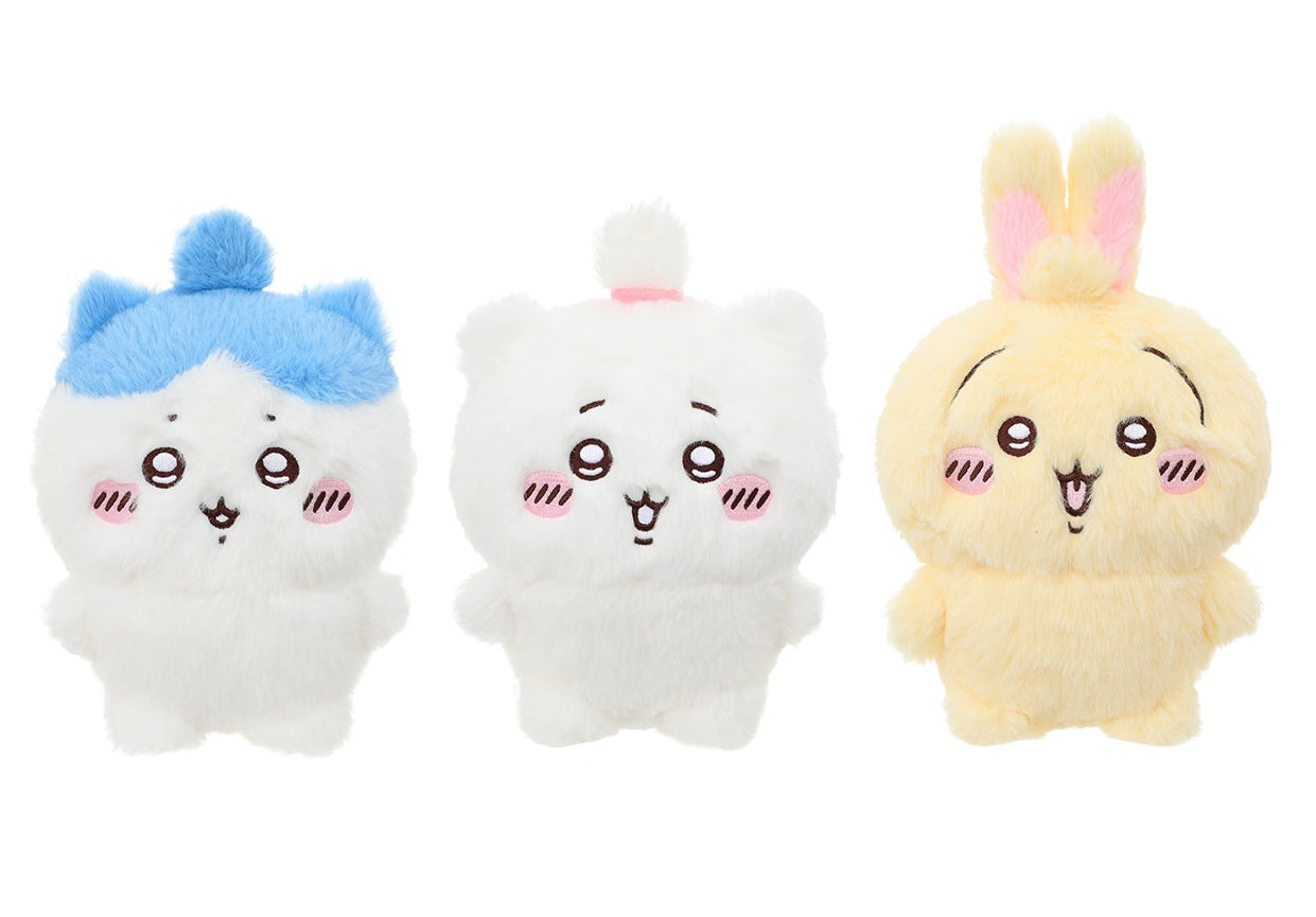 ChiiKawa X Miniso Cut Hair Serise | ChiiKawa Hachiware Usagi in Different Hair Style Plush Doll - Kawaii Items Room Decoration doll