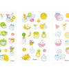 ChiiKawa X Miniso Fruit Market Series | ChiiKawa Hachiware Usagi Fruit Style Cute Icon Crystal Epoxy Sticker - Kawaii Items Room Decoration