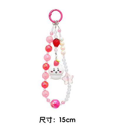 ChiiKawa X Miniso Fruit Market Series | ChiiKawa Hachiware Usagi Momonga with Fruit Mini Figure Phone Keychain - Kawaii Items Room Decoration