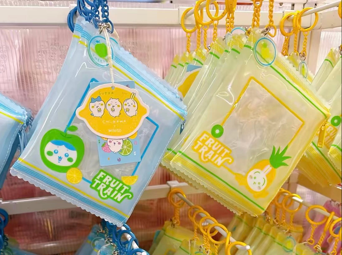 ちいかわ×MINISO×サンリオシリーズ｜ちいかわ ハチワレ うさぎ モモンガ サンリオキャラクター着ぐるみ座りぬいぐるみキーホルダー - かわいいアイテム ルームデコレーションドール