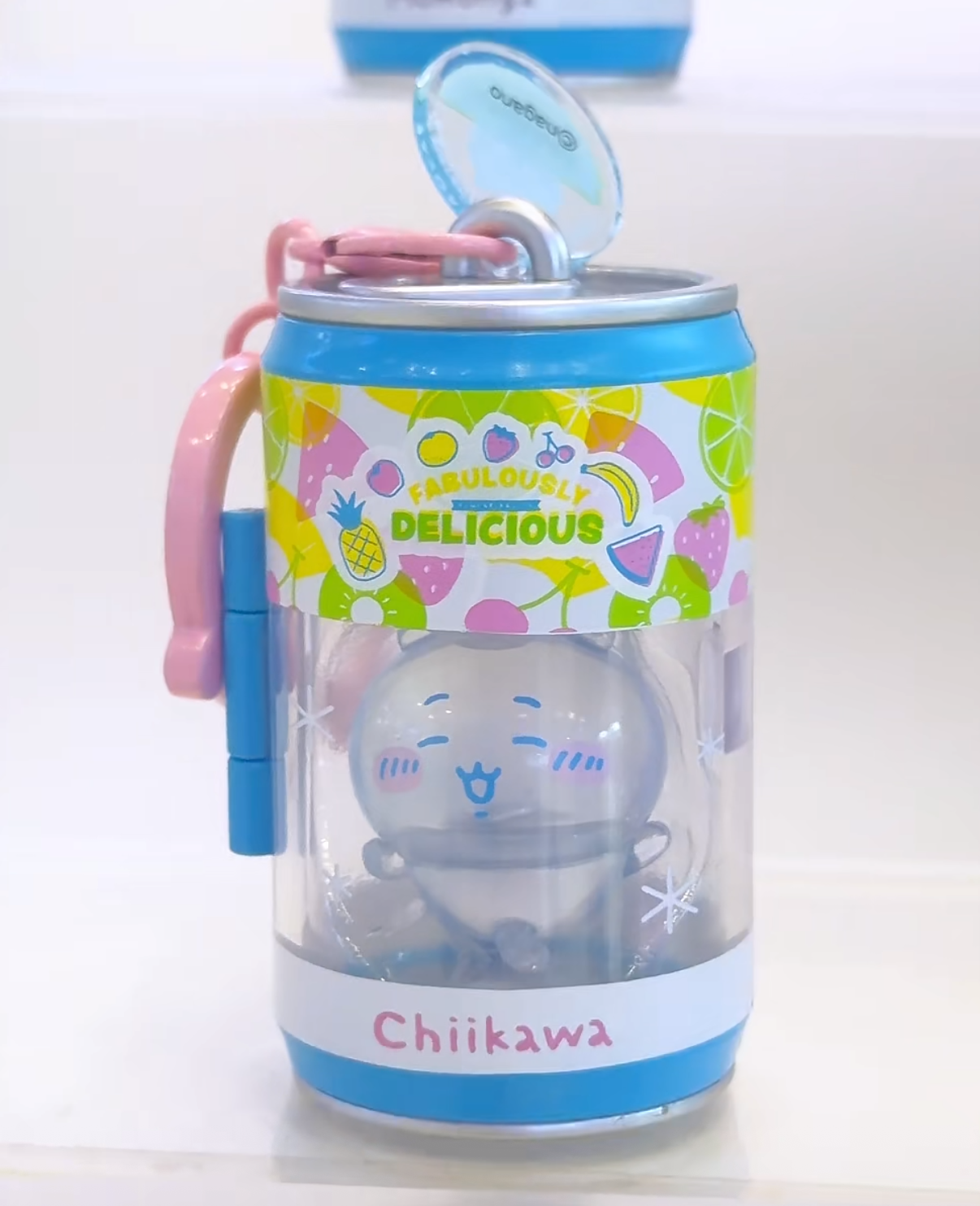 [Pre-Order] ChiiKawa X Miniso Fruit Market Series Fruit Market Soft Drink Can Keychain Blind Box | ChiiKawa Hachiware Usagi Momonga Kurimanju Rakko Shisa Crab Soft Drink Can Keychain Blind Box - Kawaii Items Room Decoration Mystery Box