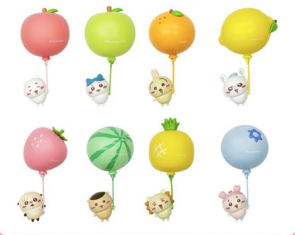 [Pre-Order] ChiiKawa X Miniso Fruit Market Series Fruit Fridge Magnet Blind Box | ChiiKawa Hachiware Usagi Momonga Kurimanju Rakko Shisa Crab Fruit Fridge Magnet with Light Up Function Blind Box - Kawaii Items Room Decoration Mystery Box