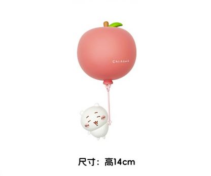 [Pre-Order] ChiiKawa X Miniso Fruit Market Series Fruit Fridge Magnet Blind Box | ChiiKawa Hachiware Usagi Momonga Kurimanju Rakko Shisa Crab Fruit Fridge Magnet with Light Up Function Blind Box - Kawaii Items Room Decoration Mystery Box