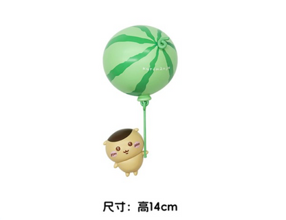 [Pre-Order] ChiiKawa X Miniso Fruit Market Series Fruit Fridge Magnet Blind Box | ChiiKawa Hachiware Usagi Momonga Kurimanju Rakko Shisa Crab Fruit Fridge Magnet with Light Up Function Blind Box - Kawaii Items Room Decoration Mystery Box