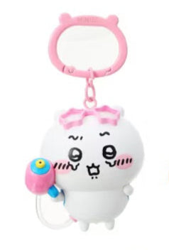 ChiiKawa X Miniso Hot Summer Series | ChiiKawa Hachiware Usagi Momonga Kurimanju Rakko Shisa Playing Water Gun Cute Plastic Doll Keychain - Kawaii Items Room Decoration Doll