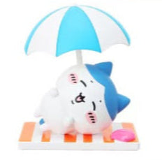 ChiiKawa X Miniso Hot Summer Series | ChiiKawa Hachiware Usagi Momonga Kurimanju Rakko Shisa Summer Time Cute Plastic Doll Figure Blind Box - Kawaii Items Room Decoration Doll Mystery Blind Box