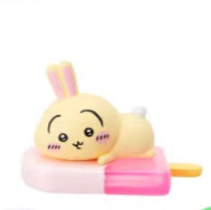 ChiiKawa X Miniso Hot Summer Series | ChiiKawa Hachiware Usagi Momonga Kurimanju Rakko Shisa Summer Time Cute Plastic Doll Figure Blind Box - Kawaii Items Room Decoration Doll Mystery Blind Box