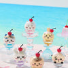 ChiiKawa X Miniso Hot Summer Series | ChiiKawa Hachiware Usagi Momonga Kurimanju Rakko In Dessert Cup Cute Plastic Doll - Kawaii Items Room Decoration Doll