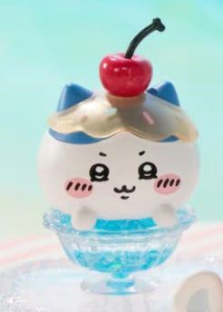 ChiiKawa X Miniso Hot Summer Series | ChiiKawa Hachiware Usagi Momonga Kurimanju Rakko In Dessert Cup Cute Plastic Doll - Kawaii Items Room Decoration Doll