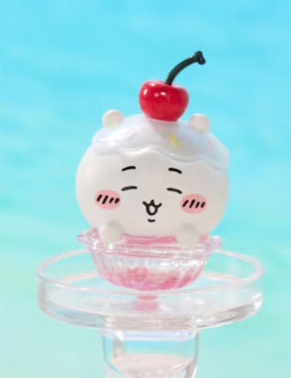 ChiiKawa X Miniso Hot Summer Series | ChiiKawa Hachiware Usagi Momonga Kurimanju Rakko In Dessert Cup Cute Plastic Doll - Kawaii Items Room Decoration Doll