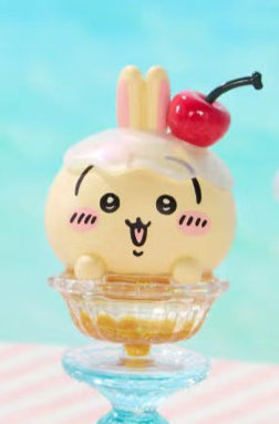 ChiiKawa X Miniso Hot Summer Series | ChiiKawa Hachiware Usagi Momonga Kurimanju Rakko In Dessert Cup Cute Plastic Doll - Kawaii Items Room Decoration Doll