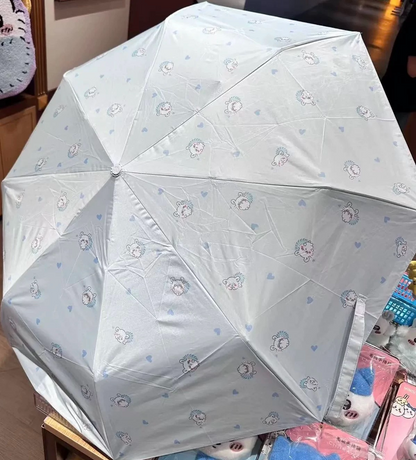 ChiiKawa X Miniso | ChiiKawa Hachiware Usagi Momonga Cute Automatic Folding Umbrella - Kawaii Items Room Decoration