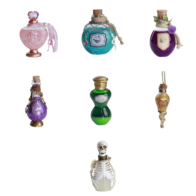 Harry Magical School Wizard Witch X Miniso | Harry Magical School Magic Potion Glass Bottle Blind Box - Kawaii items Mystery Box
