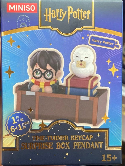 Harry Magical School Wizard Witch X Miniso | Harry Magical School Character Key Cap Keychain Blind Box - Kawaii items Mystery Box