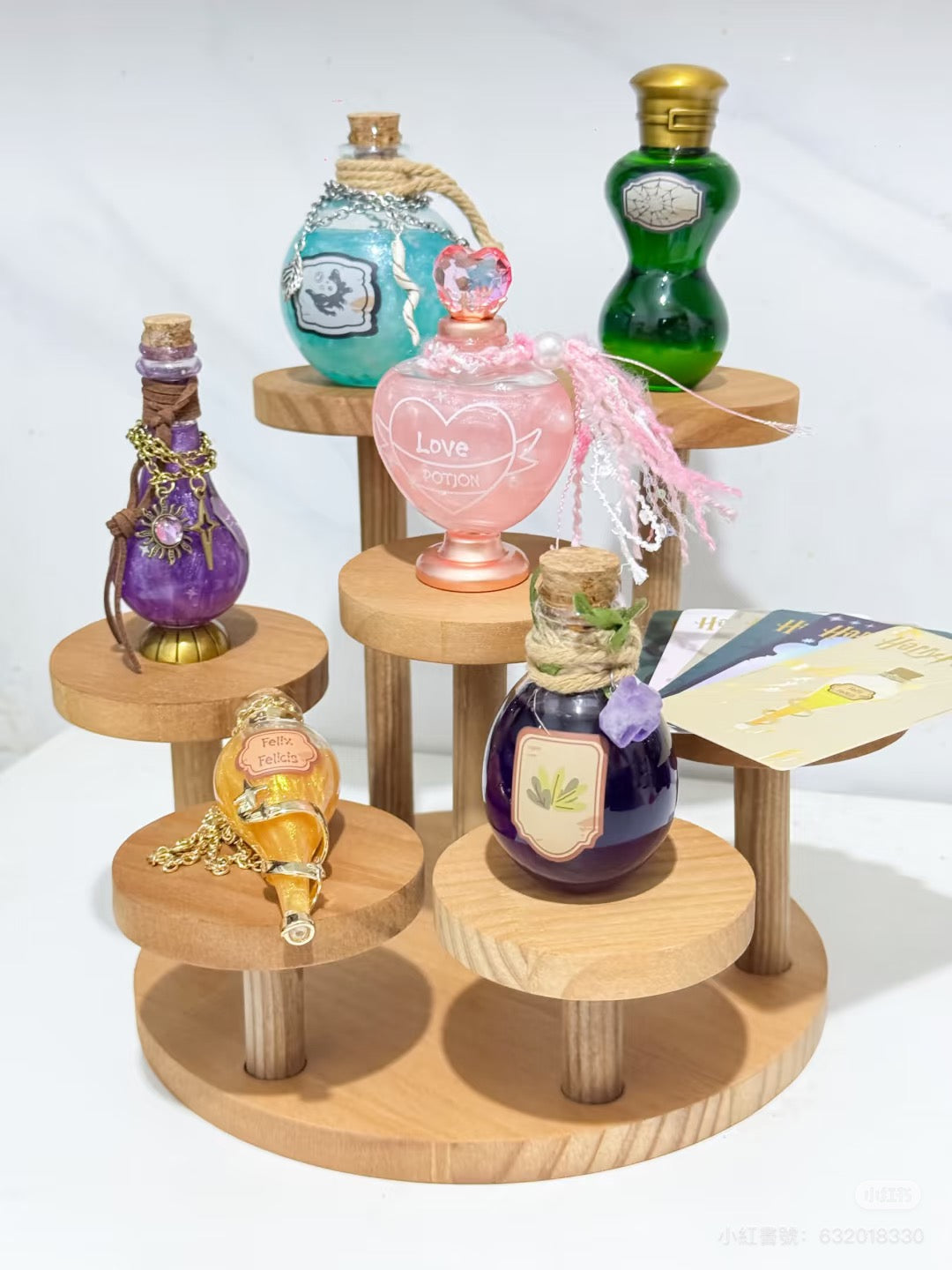 Harry Magical School Wizard Witch X Miniso | Harry Magical School Magic Potion Glass Bottle Blind Box - Kawaii items Mystery Box