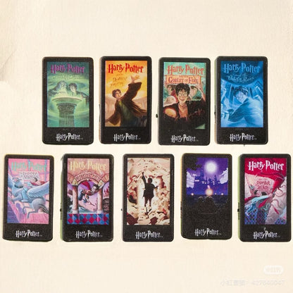 Harry Magical School Wizard Witch X Miniso | Harry Magical School Luminous Refrigerator Magnet Blind Box - Kawaii items Mystery Box