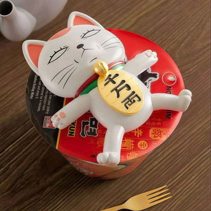 Japan Anime Dandadan | Turbo Granny Plastic Cup Noodle Stopper Figure - Collectable Toys Room Decoration